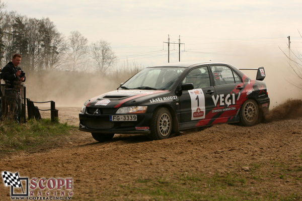 Rallijsprints Ķekavas ziema 2008