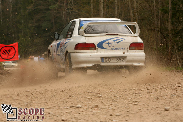 Rallijsprints Ķekavas ziema 2008