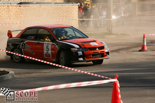 Rallijsprints Ķekavas ziema 2008