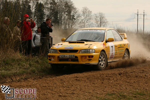 Rallijsprints Ķekavas ziema 2008