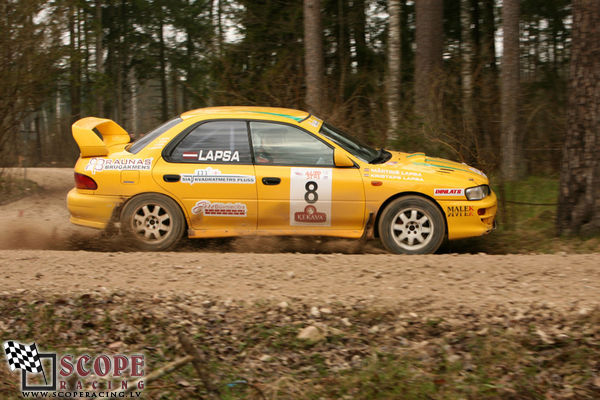 Rallijsprints Ķekavas ziema 2008