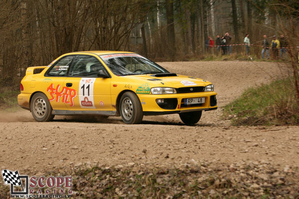 Rallijsprints Ķekavas ziema 2008