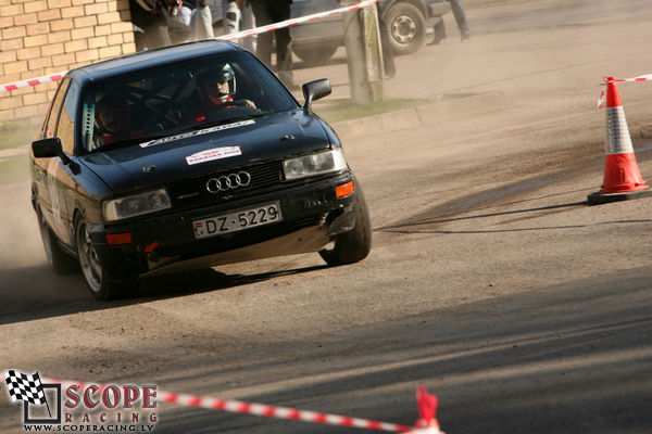 Rallijsprints Ķekavas ziema 2008