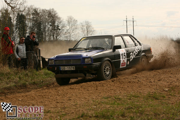 Rallijsprints Ķekavas ziema 2008