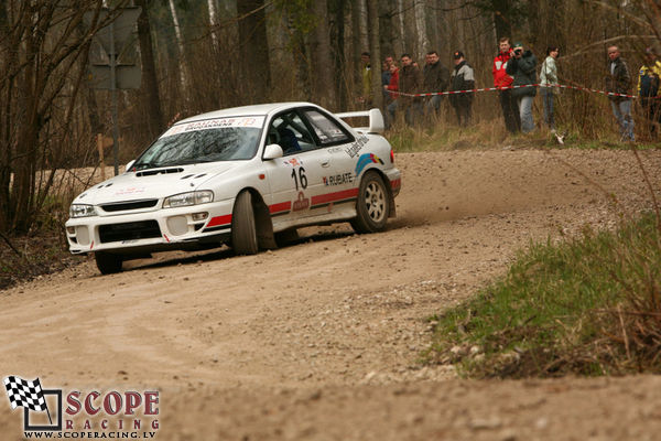 Rallijsprints Ķekavas ziema 2008