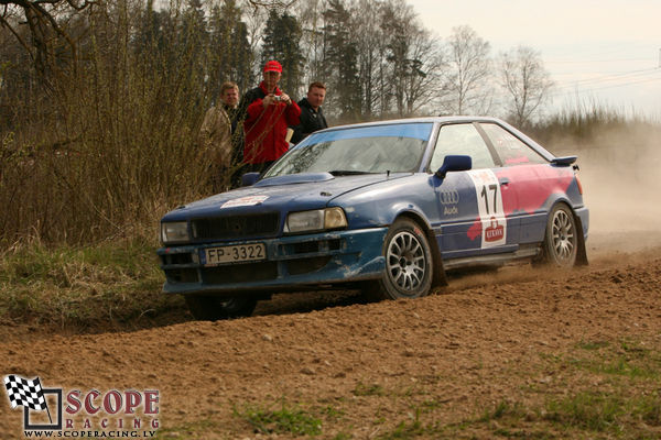 Rallijsprints Ķekavas ziema 2008