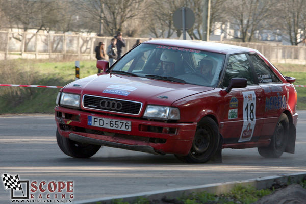 Rallijsprints Ķekavas ziema 2008