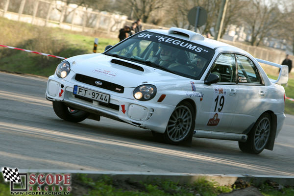 Rallijsprints Ķekavas ziema 2008