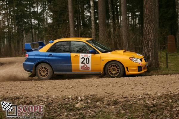 Rallijsprints Ķekavas ziema 2008