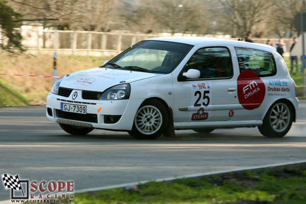 Rallijsprints Ķekavas ziema 2008