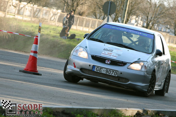 Rallijsprints Ķekavas ziema 2008