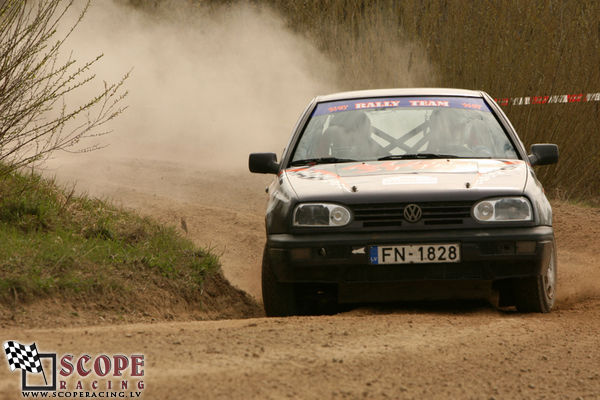 Rallijsprints Ķekavas ziema 2008