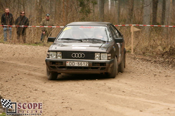 Rallijsprints Ķekavas ziema 2008