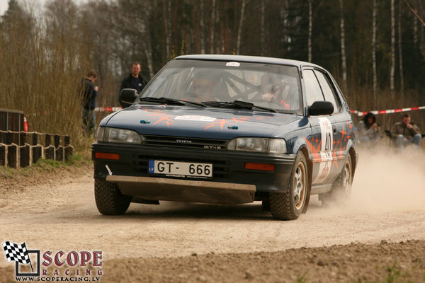 Rallijsprints Ķekavas ziema 2008