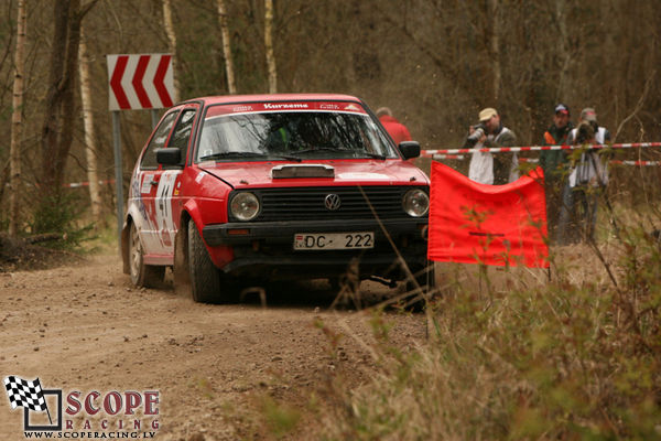 Rallijsprints Ķekavas ziema 2008