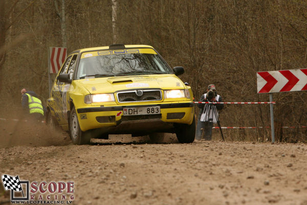 Rallijsprints Ķekavas ziema 2008