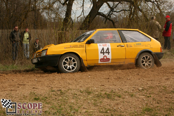 Rallijsprints Ķekavas ziema 2008