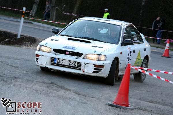 Rallijsprints Ķekavas ziema 2008