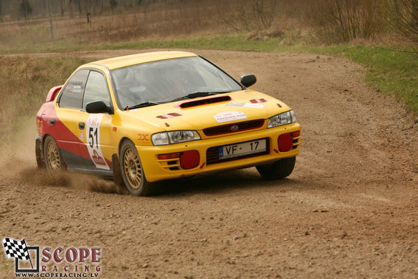 Rallijsprints Ķekavas ziema 2008