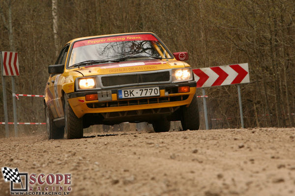 Rallijsprints Ķekavas ziema 2008