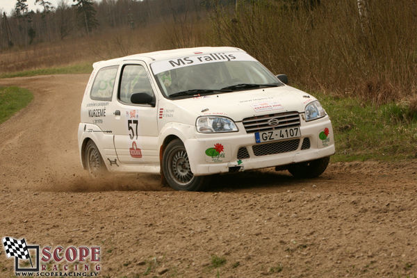 Rallijsprints Ķekavas ziema 2008