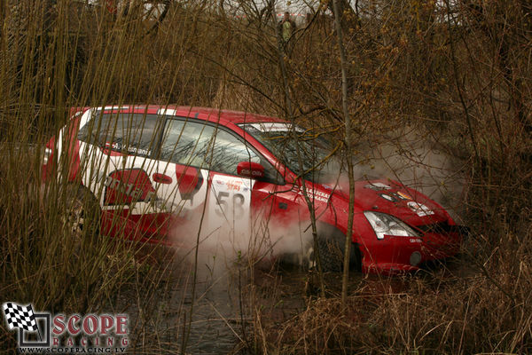 Rallijsprints Ķekavas ziema 2008