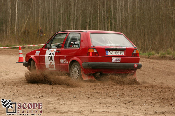 Rallijsprints Ķekavas ziema 2008