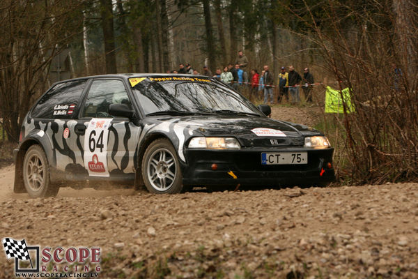 Rallijsprints Ķekavas ziema 2008