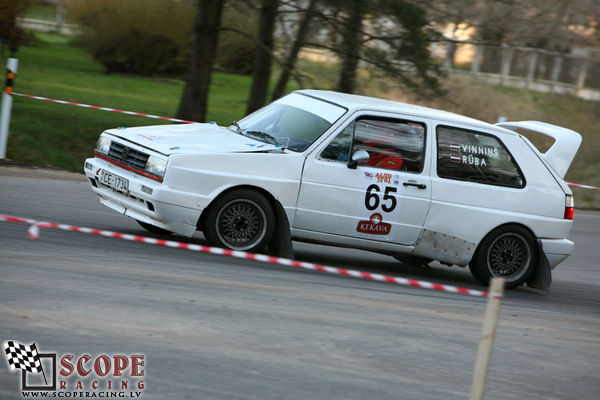 Rallijsprints Ķekavas ziema 2008