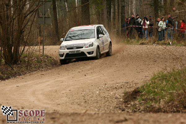 Rallijsprints Ķekavas ziema 2008