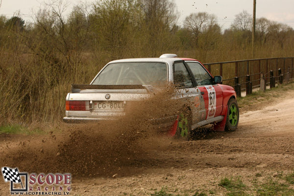 Rallijsprints Ķekavas ziema 2008