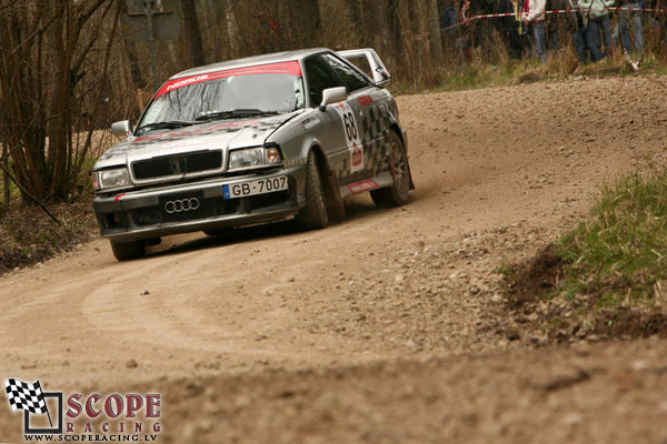 Rallijsprints Ķekavas ziema 2008