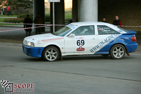 Rallijsprints Ķekavas ziema 2008