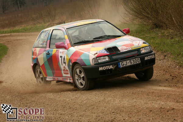 Rallijsprints Ķekavas ziema 2008