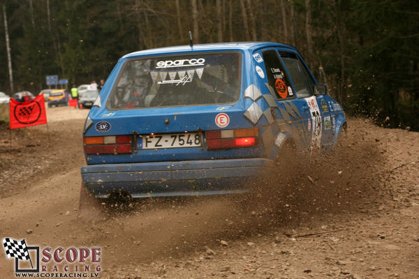 Rallijsprints Ķekavas ziema 2008