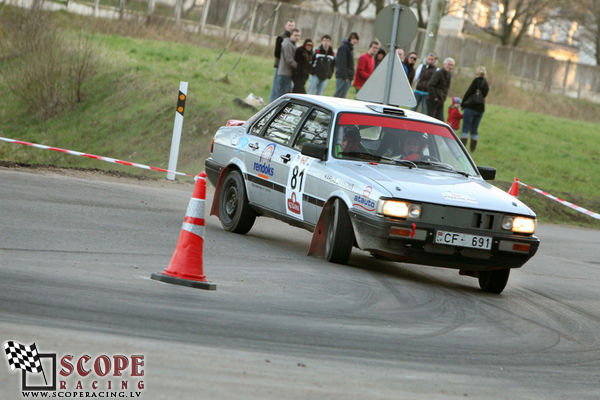 Rallijsprints Ķekavas ziema 2008