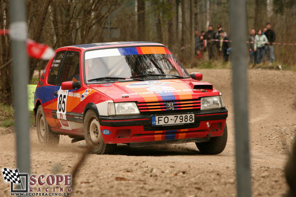 Rallijsprints Ķekavas ziema 2008