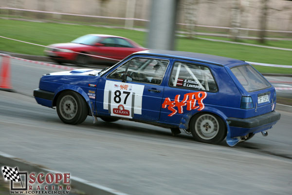 Rallijsprints Ķekavas ziema 2008