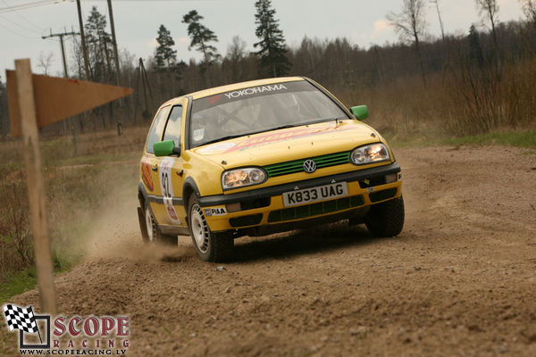 Rallijsprints Ķekavas ziema 2008