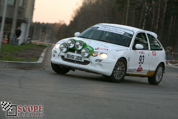 Rallijsprints Ķekavas ziema 2008