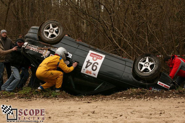 Rallijsprints Ķekavas ziema 2008