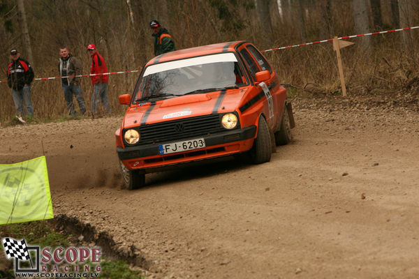 Rallijsprints Ķekavas ziema 2008