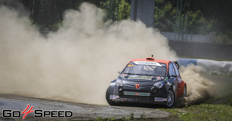 Artis Baumanis debitē 'Rallycross Challenge Europe' čempionātā