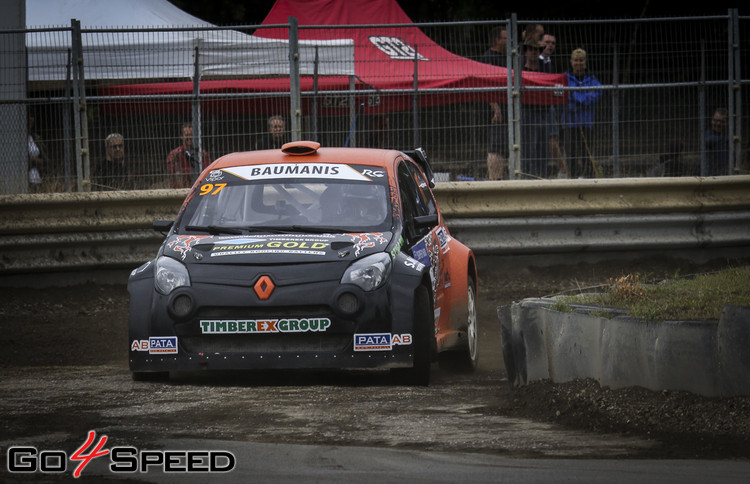 Artis Baumanis otrais 'Rallycross Challenge Europe' 4.posmā