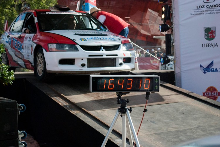 Rally Kurzeme atklāšanas ceremonija