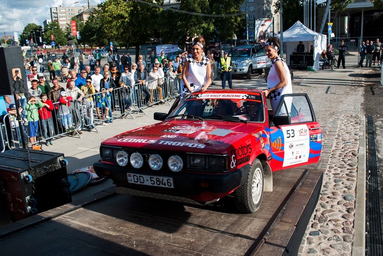 Rally Kurzeme atklāšanas ceremonija