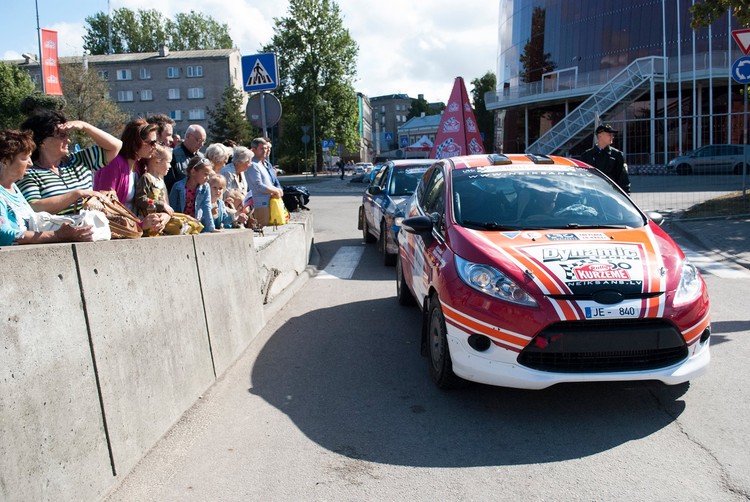 Rally Kurzeme atklāšanas ceremonija