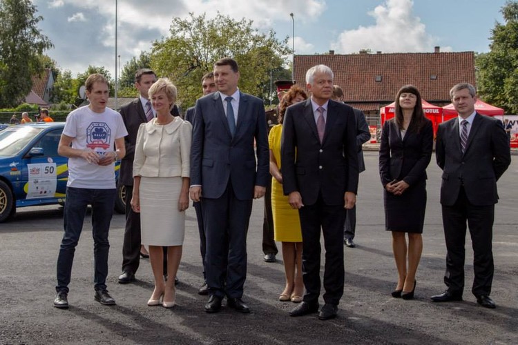 Rally Kurzeme atklāšanas ceremonija