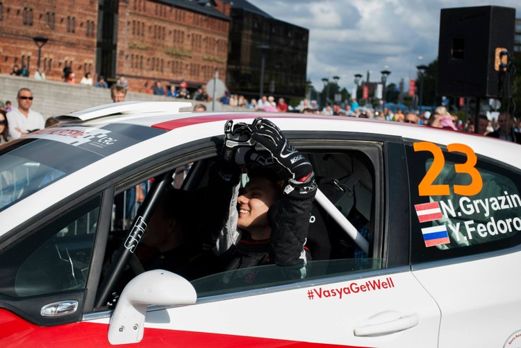 Rally Kurzeme atklāšanas ceremonija