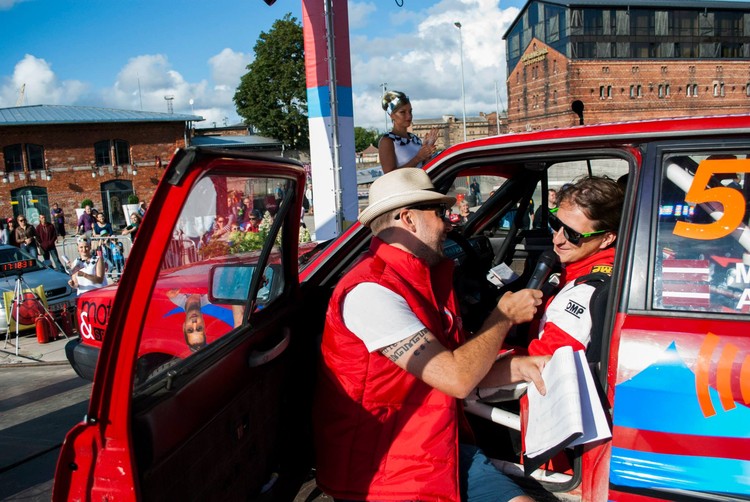 Rally Kurzeme atklāšanas ceremonija